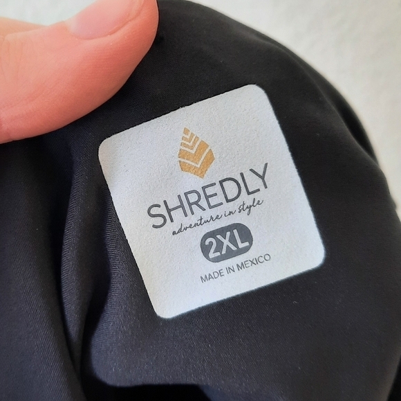 Shredly Tina Print Athletic Short 2XL NWT - Picture 7 of 11